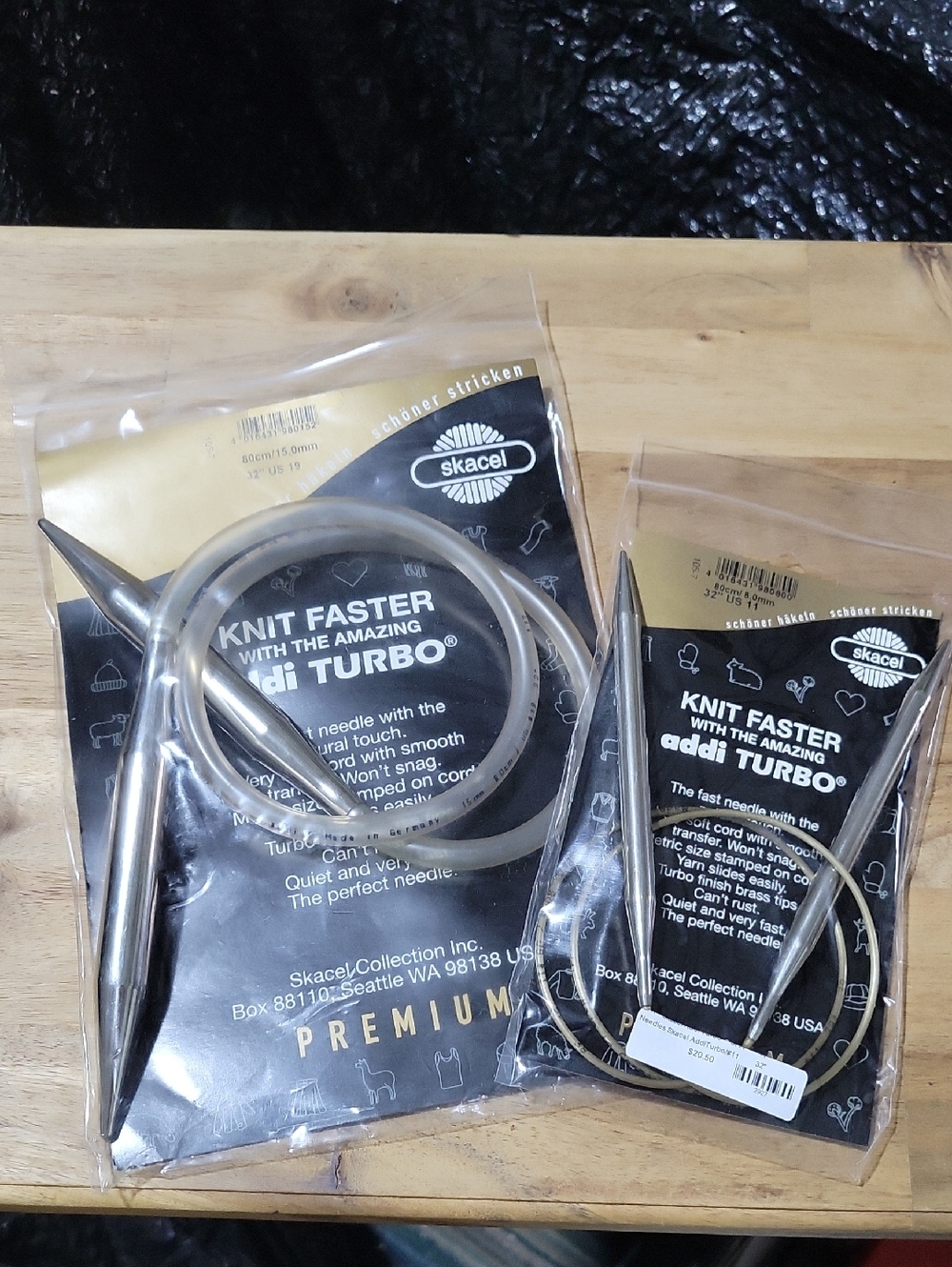 Addi Turbo Circular Knitting Needles - Silver